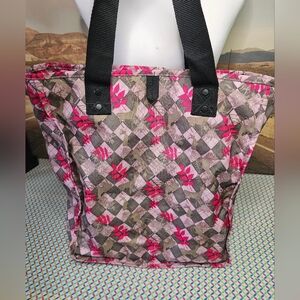 Nike Stylish Pink and Brown Women's Tote Bag